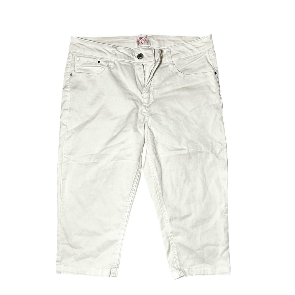 Canyon River Blues Off-White Capri Pants Size 8